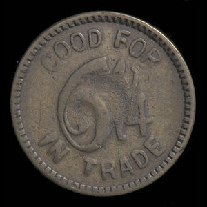 Canada, Semaphore Cigar Store, 6 1/4 cents : 1924