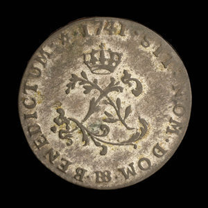 France, Louis XV, 2 sous : 1741