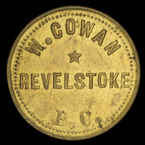 Canada, W. Cowan, 1 consommation, 15 cents : 1894