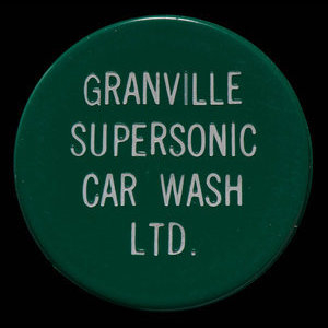 Canada, Granville Supersonic Car Wash Ltd., aucune dénomination : 1967