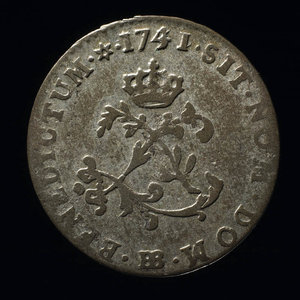 France, Louis XV, 2 sous : 1741