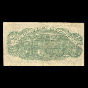 Canada, Yamaska Hotel, 1 consommation, 5 cents : 25 septembre 1885