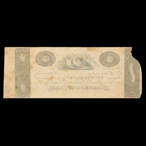 Canada, Banque de Montréal, 5 dollars : 1830