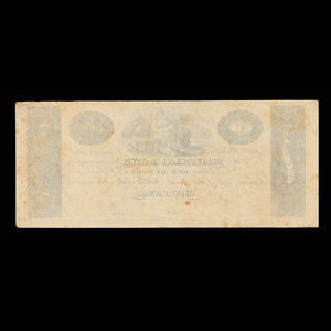 Canada, Montreal Bank, 100 dollars : 1822