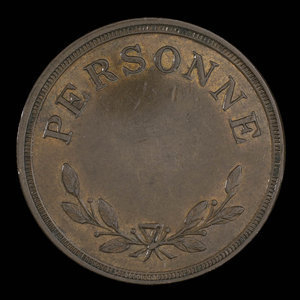 Canada, Thomas Porteous, 1 personne : 1808