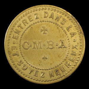 Canada, Catholic Mutual Benefit Association, aucune dénomination : 1892