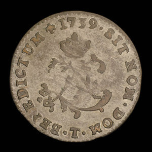 France, Louis XV, 2 sous : 1739