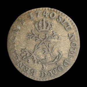 France, Louis XV, 1 sou : 1740