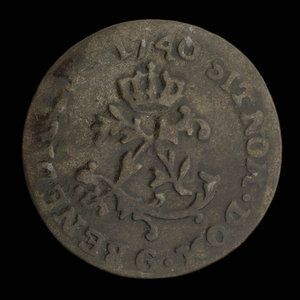 France, Louis XV, 1 sou : 1740