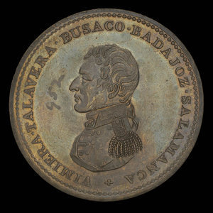 Canada, inconnu, 1 penny : 1814