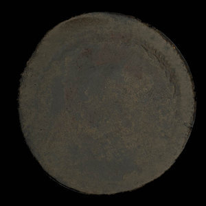 Canada, inconnu, 1/2 penny : 1840