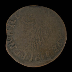 Canada, inconnu, 1/2 penny : 1811