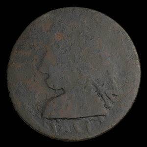 Canada, inconnu, 1/2 penny : 1471