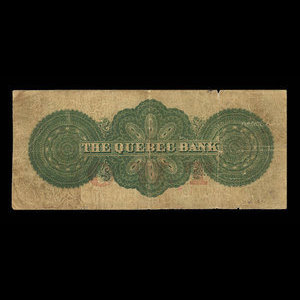 Canada, Banque de Québec, 2 dollars : 1 novembre 1865