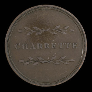 Canada, Thomas Porteous, 1 charrette : 1808