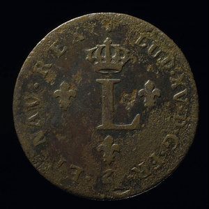 France, Louis XV, 2 sous : 1749