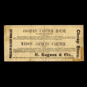 Canada, Maison Jacques Cartier, 25 cents : 1915