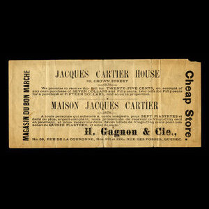 Canada, Maison Jacques Cartier, 25 cents : 1915