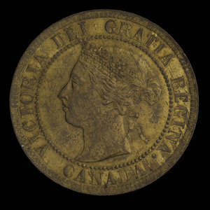 Canada, Victoria, 1 cent : 1893