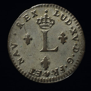 France, Louis XV, 2 sous : 1756
