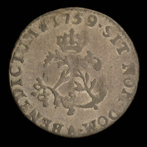 France, Louis XV, 2 sous : 1759