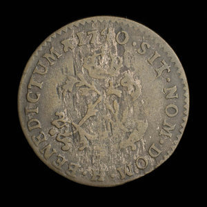 France, Louis XV, 2 sous : 1740