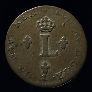 France, Louis XV, 2 sous : 1757