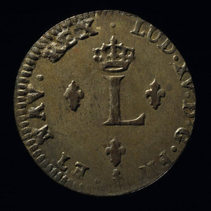 France, Louis XV, 2 sous : 1762