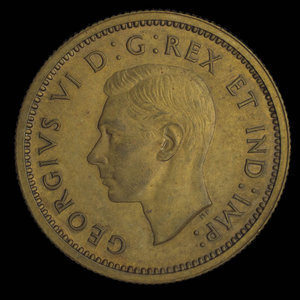 Canada, Georges VI, 10 cents : 1937