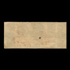 Canada, Mechanics Bank of St. John's, 3 piastres : 1 juin 1859