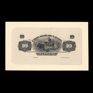 Canada, Union Bank of Canada (The), 10 dollars : 1 juillet 1924