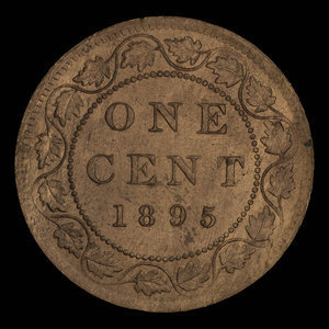 Canada, Victoria, 1 cent : 1895