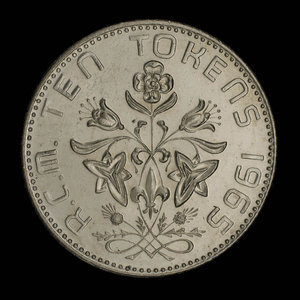 Canada, Monnaie royale canadienne, 10 tokens : 1965