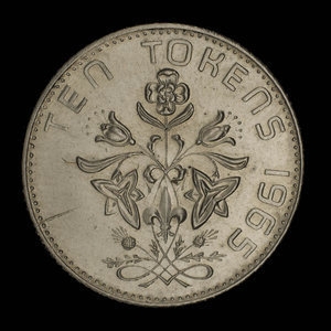 Canada, Monnaie royale canadienne, 10 tokens : 1965