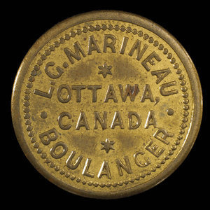 Canada, L.G. Marineau, aucune dénomination : 1917
