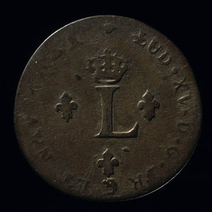 France, Louis XV, 2 sous : 1740