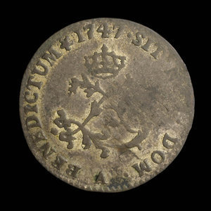 France, Louis XV, 2 sous : 1747