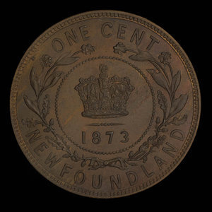 Canada, Victoria, 1 cent : 1873