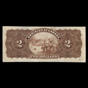 Canada, Dominion du Canada, 2 dollars : 2 juillet 1897