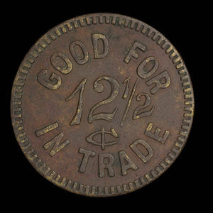 Canada, Davis & Frey, 12 1/2 cents : 1909