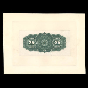 Canada, Dominion du Canada, 25 cents : 2 juin 1923