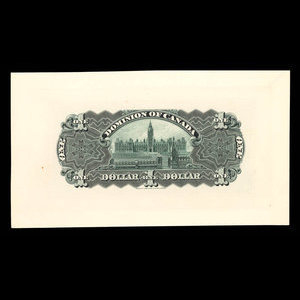 Canada, Dominion du Canada, 1 dollar : 3 janvier 1911