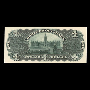 Canada, Dominion du Canada, 1 dollar : 3 janvier 1911