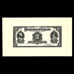 Canada, Dominion du Canada, 2 dollars : 2 janvier 1914