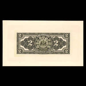 Canada, Dominion du Canada, 2 dollars : 2 janvier 1914