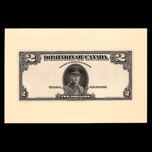 Canada, Dominion du Canada, 2 dollars : 23 juin 1923