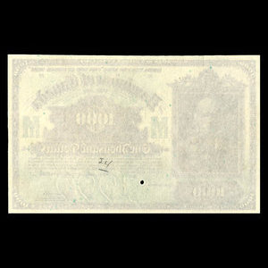 Canada, Dominion du Canada, 1,000 dollars : 2 janvier 1924