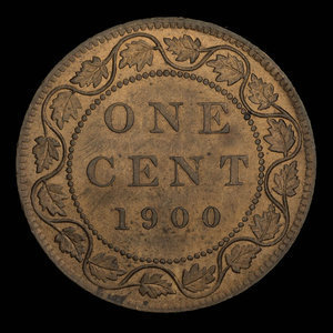 Canada, Victoria, 1 cent : 1900