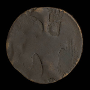 Canada, inconnu, 1/2 penny : 1838