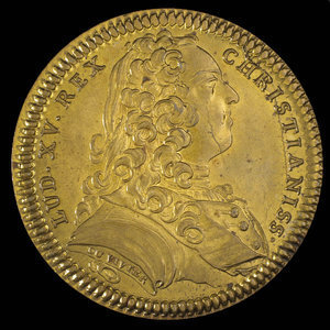 France, Louis XV, aucune dénomination : 1754